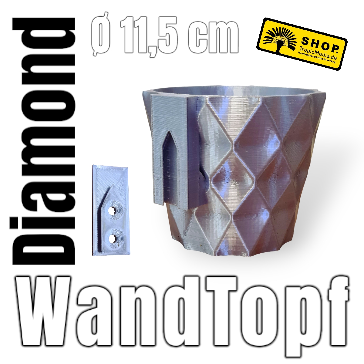 WandTopf Diamond Ø 11,5 cm