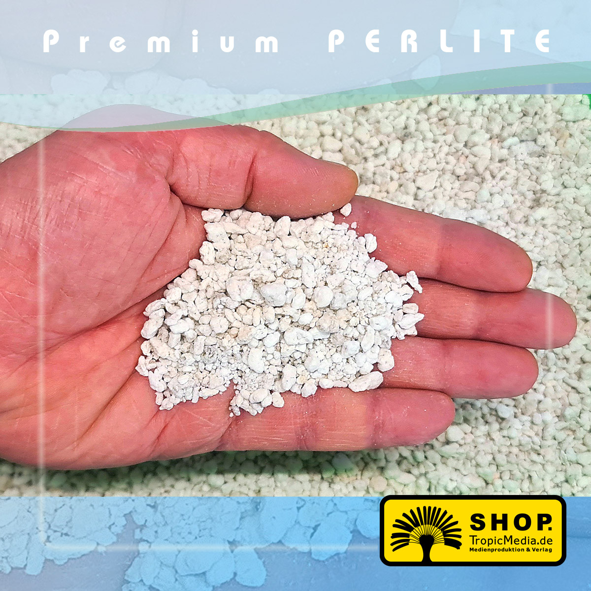 Premium Perlite Körnung 2-6 mm